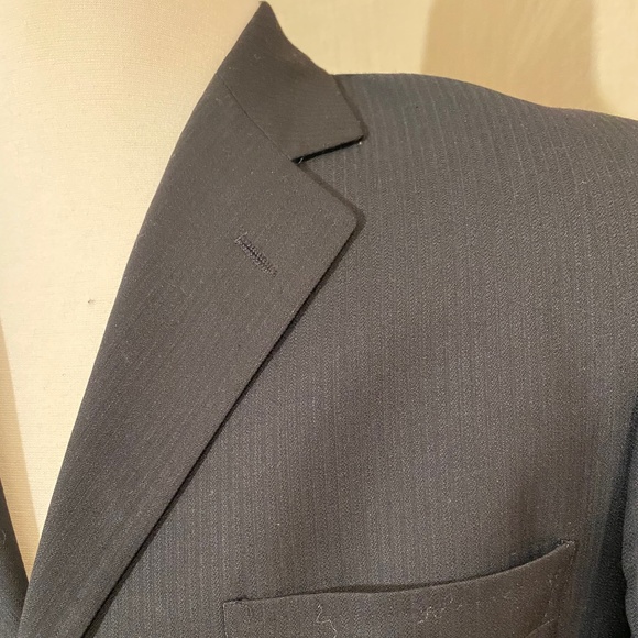 DOLCE & GABBANA Suit Men’s Black Sz 52L - Picture 3 of 12